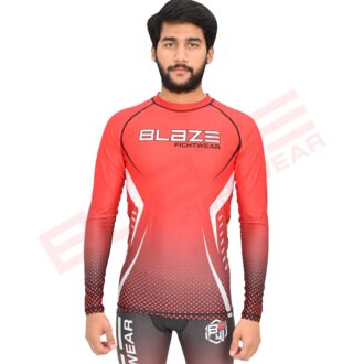 BFW Men’s Full Sleeve Rashguards – Lightweight, Comfortable, and UV Protective for Active Sports - BFW-RG-2216