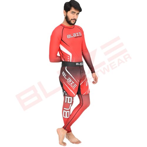 BFW High-Performance Men’s MMA Uniform for Ultimate Comfort & Durability – Perfect for Training & Competition - Red - BFW-MU-0116