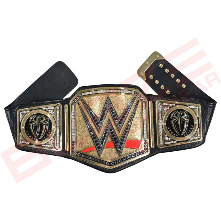 WWE Roman Reigns Replica Champion Belt – Premium Collectible Trophy - BFW-CB-4002