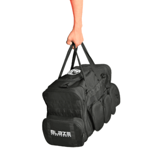 BFW Multi-Purpose Gym Bag - Spacious, Durable & Stylish for Workouts & Travel - Black - BSW-BG-3208