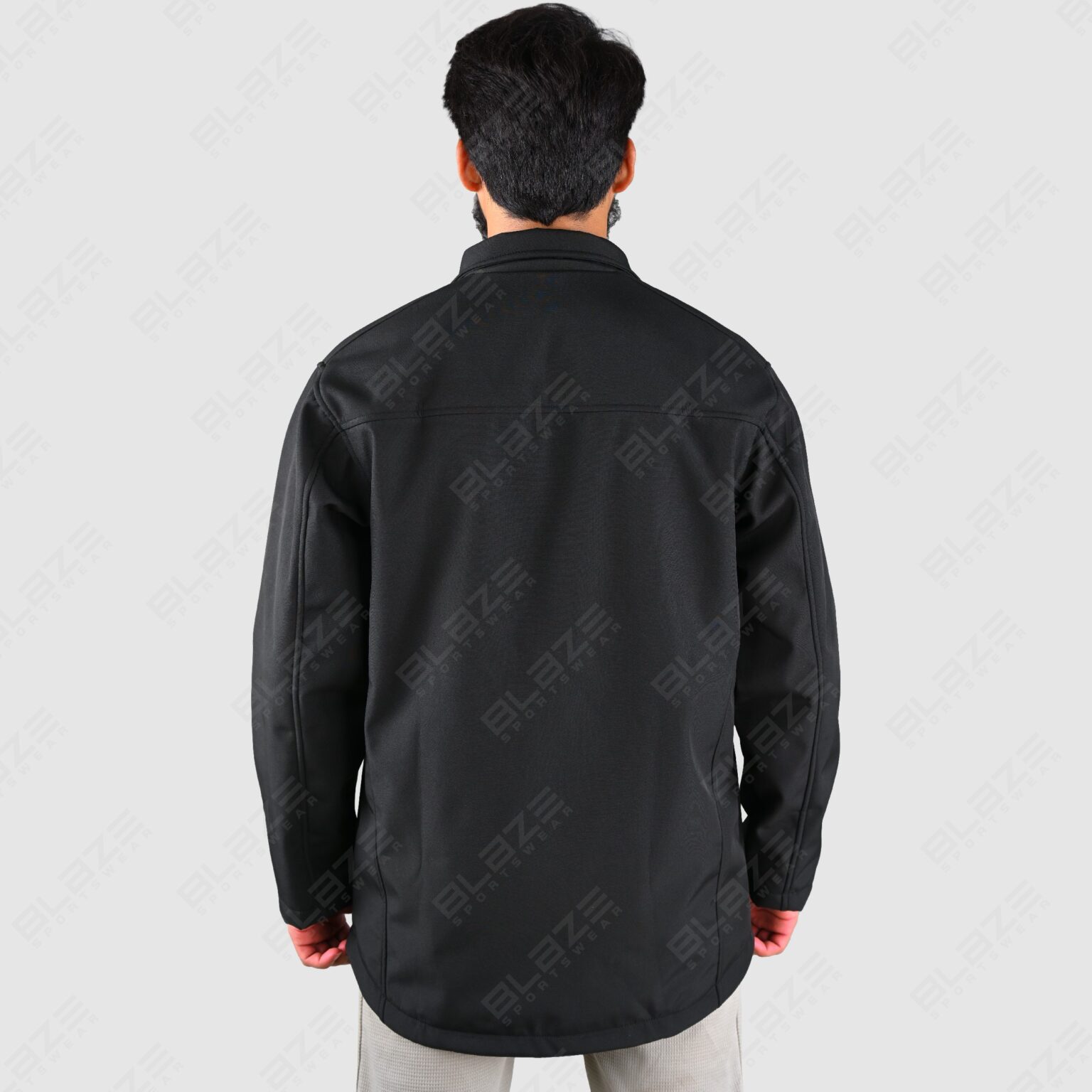 BFW Men’s Jacket - Stylish, Versatile Outerwear for All Seasons - Comfortable & Durable - Black - BFW-MJK-1803 - Image 5