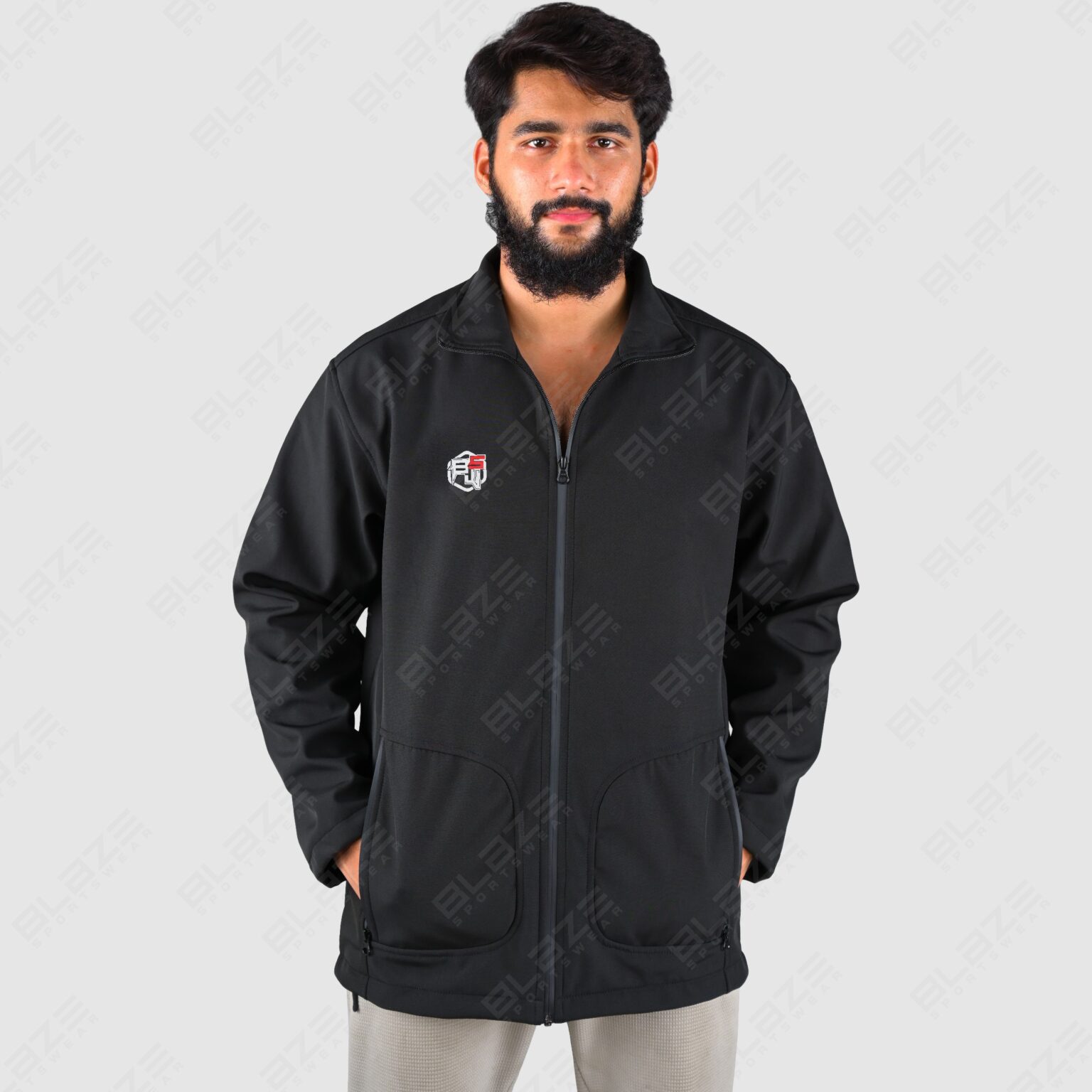 BFW Men’s Jacket - Stylish, Versatile Outerwear for All Seasons - Comfortable & Durable - Black - BFW-MJK-1803 - Image 9
