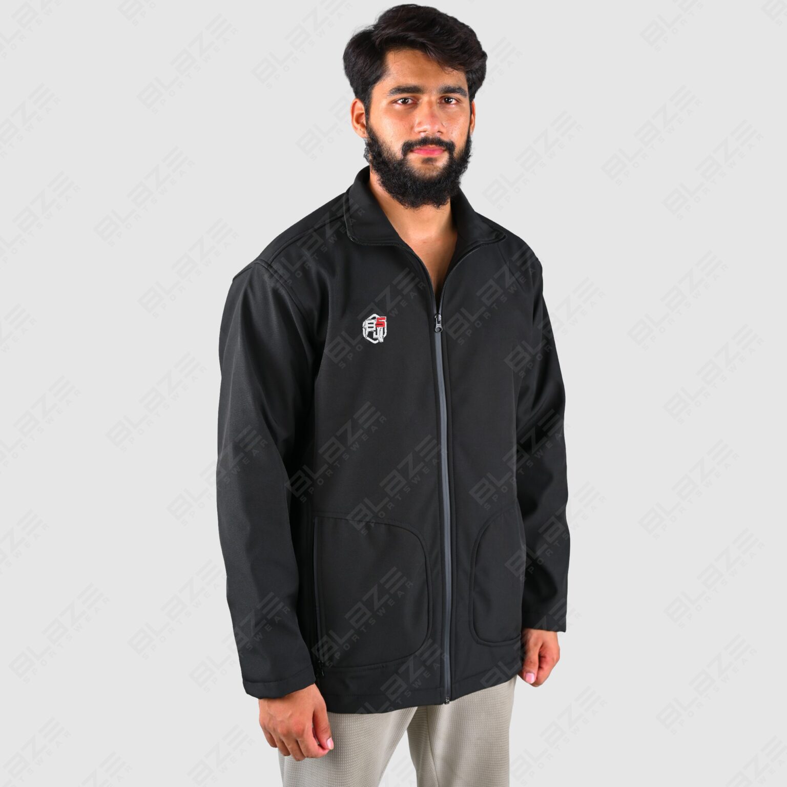 BFW Men’s Jacket - Stylish, Versatile Outerwear for All Seasons - Comfortable & Durable - Black - BFW-MJK-1803 - Image 10