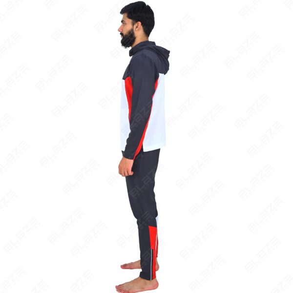 BFW Men’s Zipper Tracksuit for Comfort & Style – Ideal for Gym, Sports, and Casual Wear - Dark Blue/White - BFW-TS-1523 - Image 7