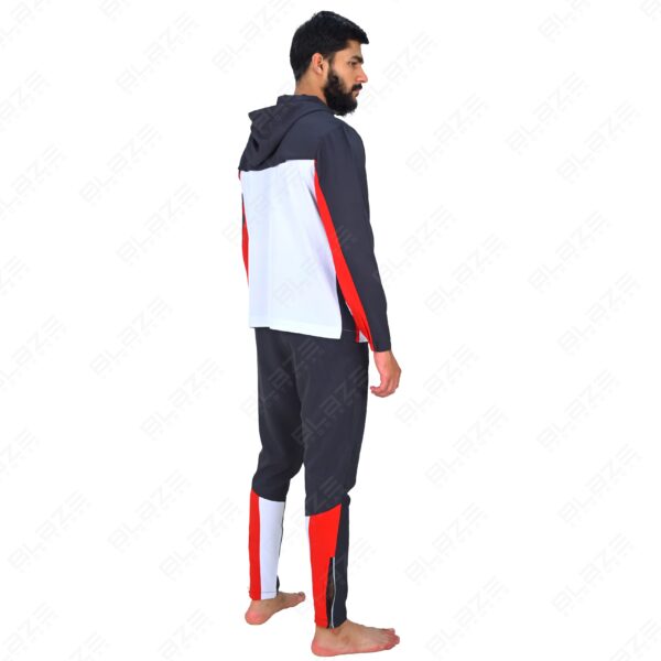 BFW Men’s Zipper Tracksuit for Comfort & Style – Ideal for Gym, Sports, and Casual Wear - Dark Blue/White - BFW-TS-1523 - Image 8