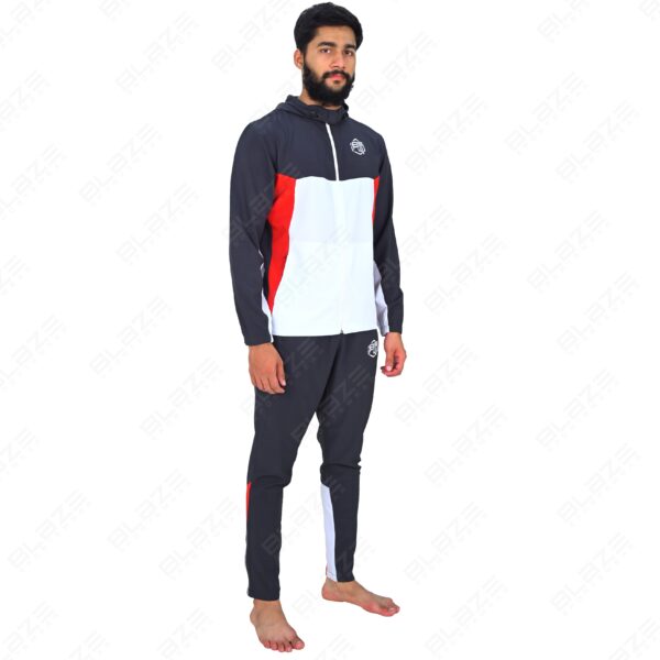BFW Men’s Zipper Tracksuit for Comfort & Style – Ideal for Gym, Sports, and Casual Wear - Dark Blue/White - BFW-TS-1523 - Image 9