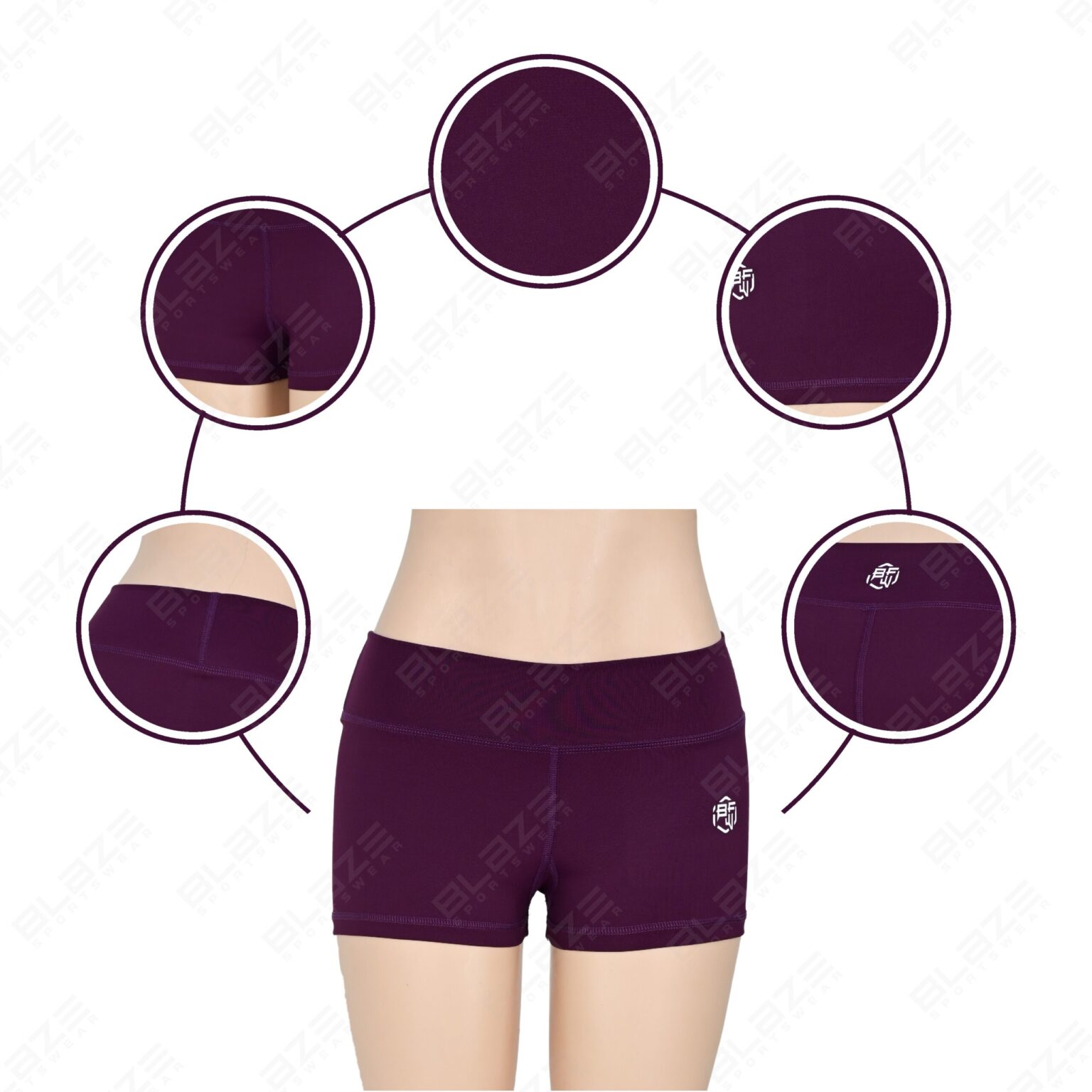 Women's Booty Shorts – Stretch, Comfort & Flattering Fit - Image 2