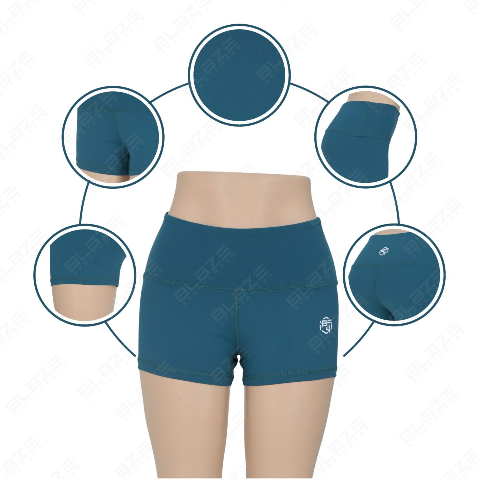 Women's Booty Shorts – Stretch, Comfort & Flattering Fit - Image 2
