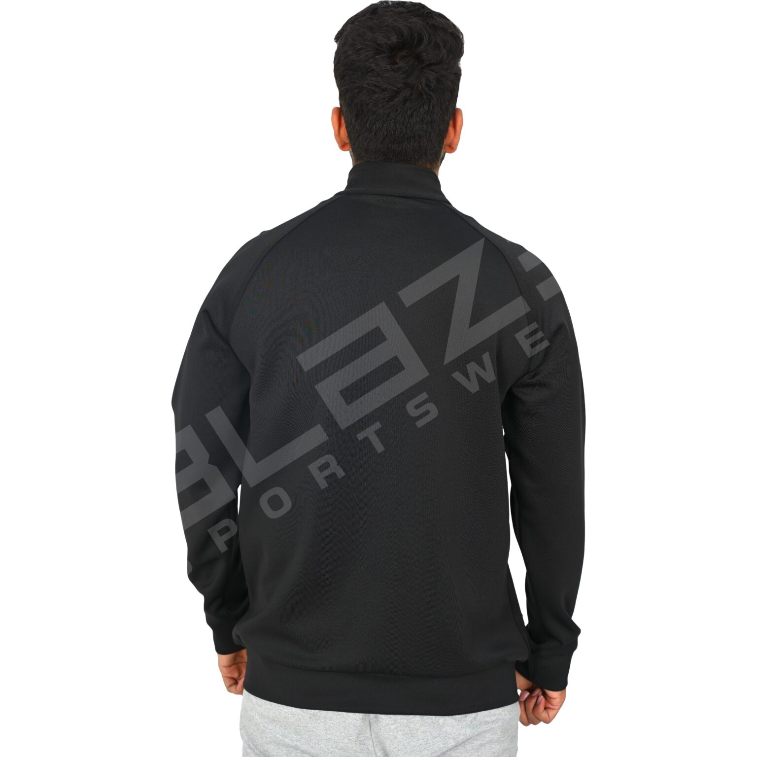 Men's Zipper Hoodie - Versatile, Soft Cotton Blend, Full-Zip Design for Easy Wear, Stylish & Comfortable for All Seasons - Red & Black - BFW-HS-1707 - Image 5