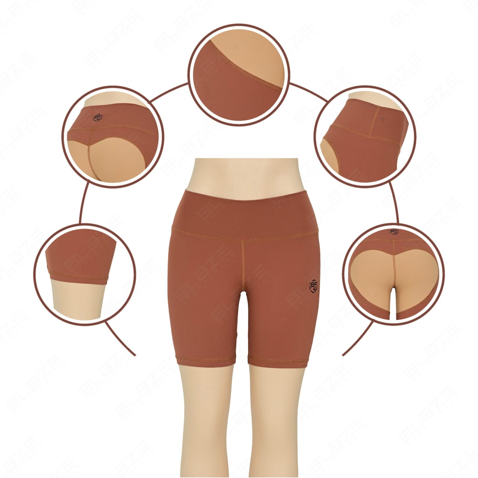 Women's Booty Shorts – Stretch, Comfort & Flattering Fit - Image 3