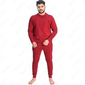 BFW Men’s Sweatshirt Tracksuit for Cozy Comfort & Style – Perfect for Gym, Sports, and Leisure - Maroon - BFW-TS-1532