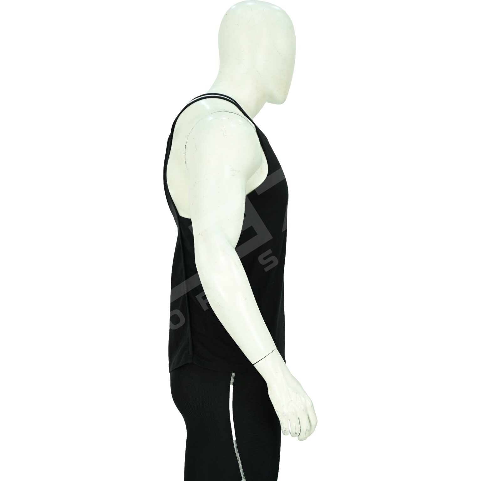 Men’s Tank Top – Comfortable, Stylish, Perfect for Summer, Gym Wear, and Casual Outfits, Made with Soft, Breathable Fabric - Black - BFW-MTT-1301 - Image 2