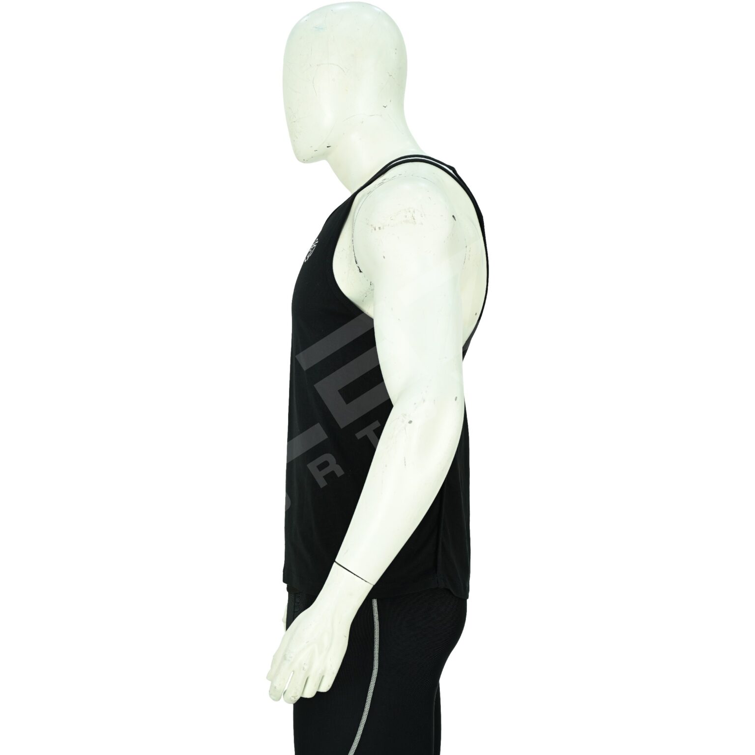 Men’s Tank Top – Comfortable, Stylish, Perfect for Summer, Gym Wear, and Casual Outfits, Made with Soft, Breathable Fabric - Black - BFW-MTT-1301 - Image 5