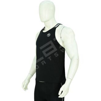 Men’s Tank Top – Comfortable, Stylish, Perfect for Summer, Gym Wear, and Casual Outfits, Made with Soft, Breathable Fabric - Black - BFW-MTT-1301