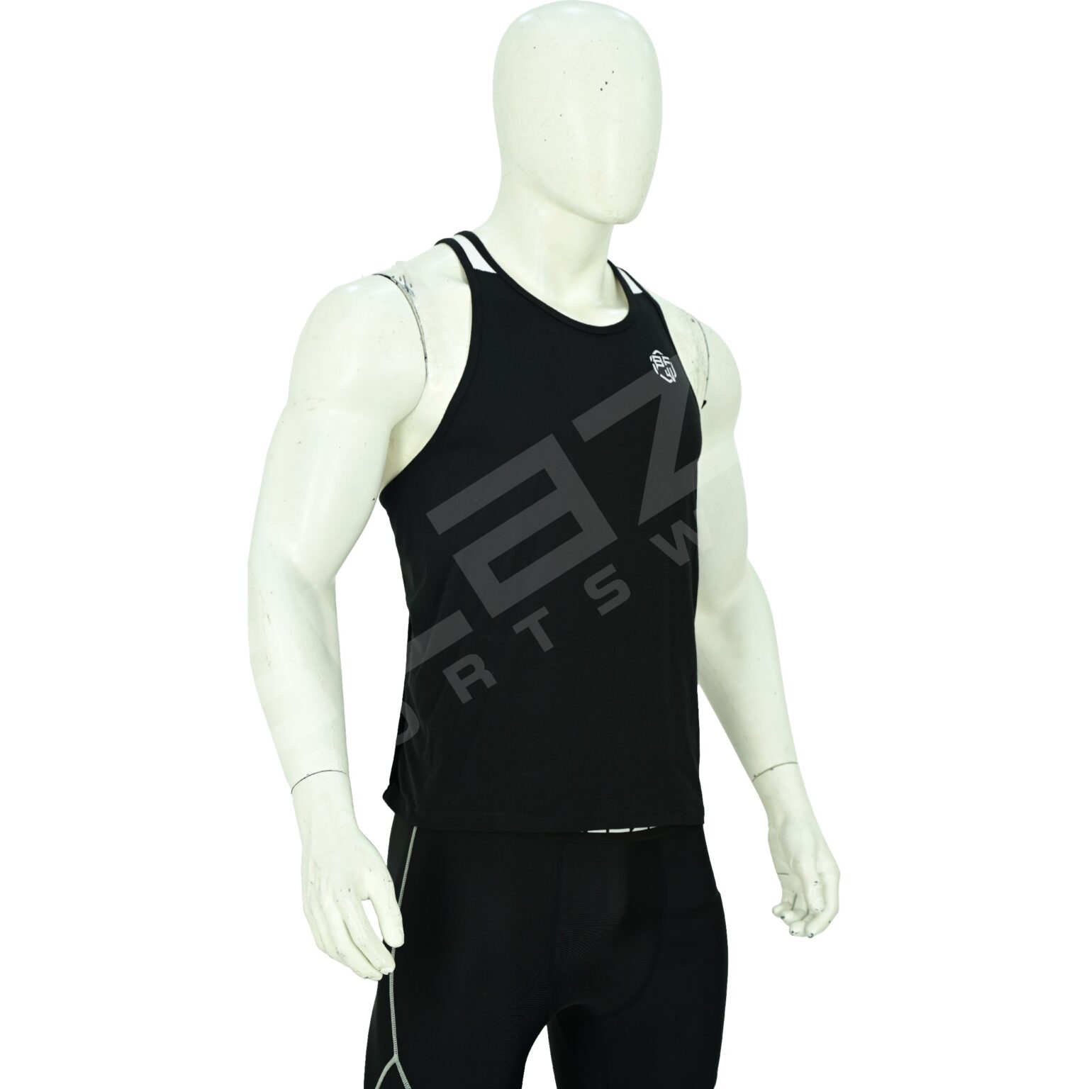 Men’s Tank Top – Comfortable, Stylish, Perfect for Summer, Gym Wear, and Casual Outfits, Made with Soft, Breathable Fabric - Black - BFW-MTT-1301 - Image 8