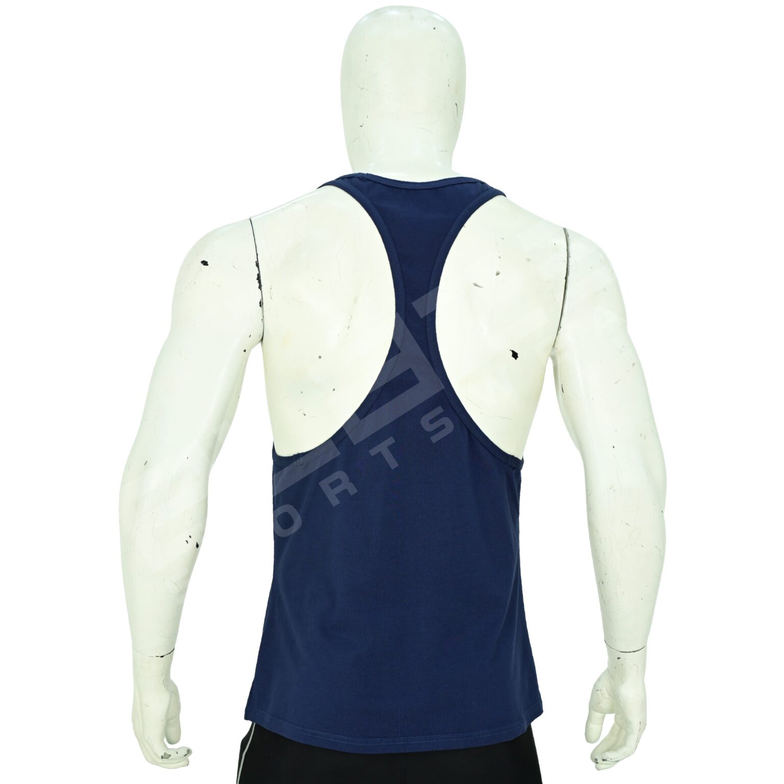 Men’s Tank Top – Comfortable, Stylish, Perfect for Summer, Gym Wear, and Casual Outfits, Made with Soft, Breathable Fabric - Dark Blue - BFW-MTT-1302 - Image 2