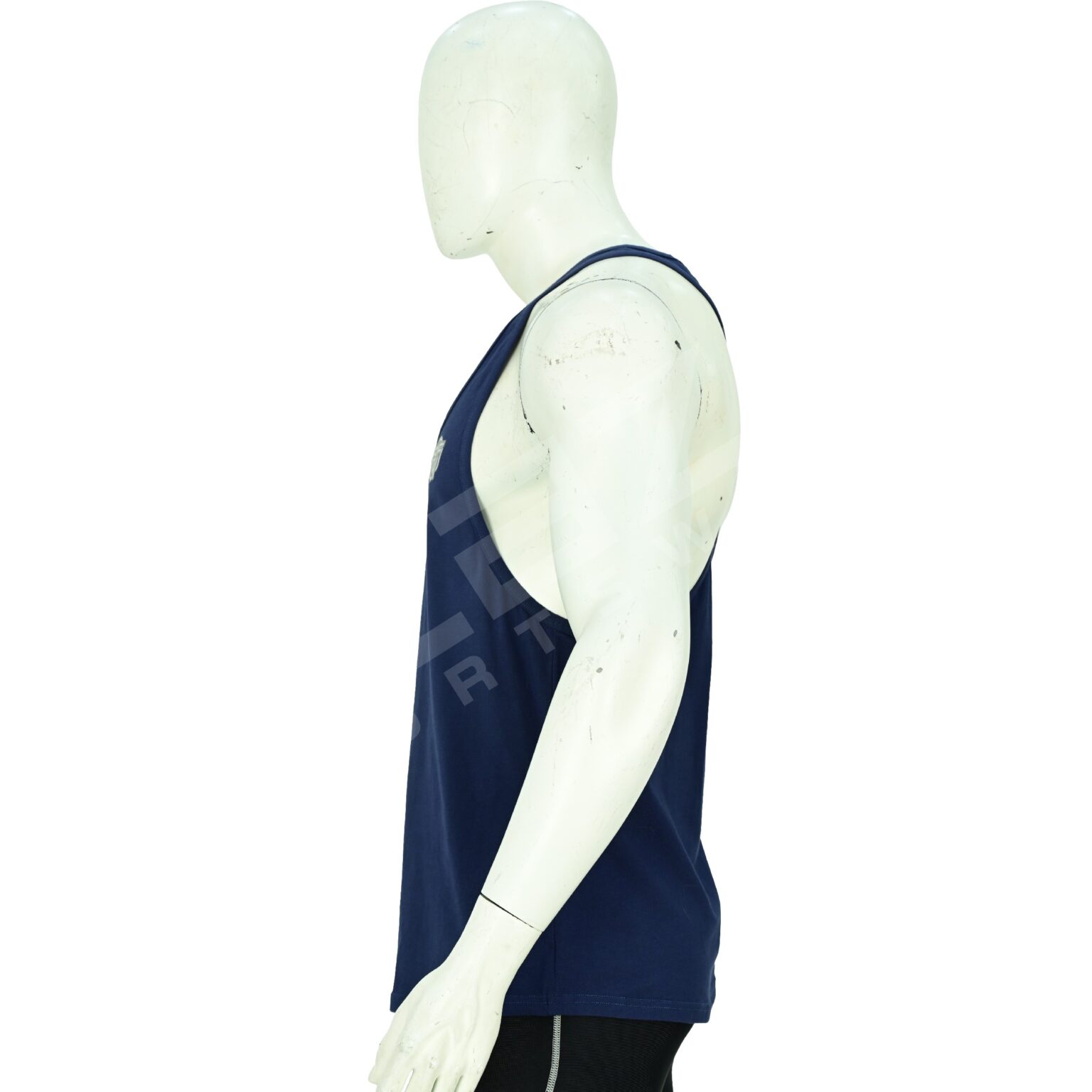 Men’s Tank Top – Comfortable, Stylish, Perfect for Summer, Gym Wear, and Casual Outfits, Made with Soft, Breathable Fabric - Dark Blue - BFW-MTT-1302 - Image 3