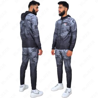 BFW Men’s Zipper Tracksuit for Comfort & Style – Ideal for Gym, Sports, and Casual Wear - Multicolor - BFW-TS-1529