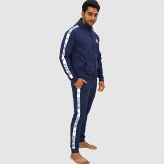 BFW Men’s Zipper Tracksuit for Comfort & Style – Ideal for Gym, Sports, and Casual Wear - Blue - BFW-TS-1511
