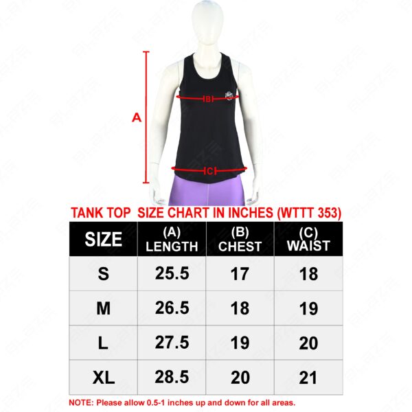 Women's Tank Top – Stylish, Comfortable, Perfect for Summer, Casual Wear, and Layering, Made with Soft, Breathable Fabric - BFW-WTT-3701 - Image 8