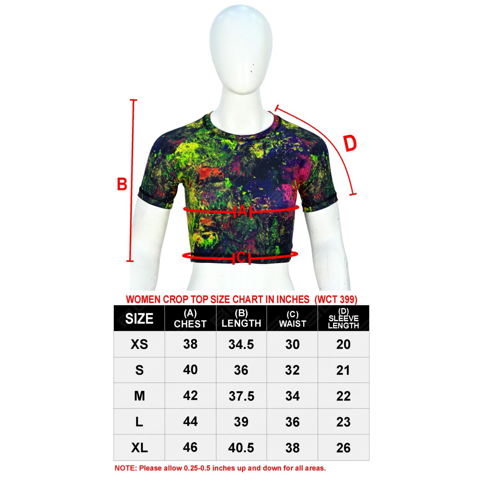 BFW Women's Crop Top – Stylish, Comfortable, Perfect for Casual & Active Wear - BFW-WCT-3602 - Image 8