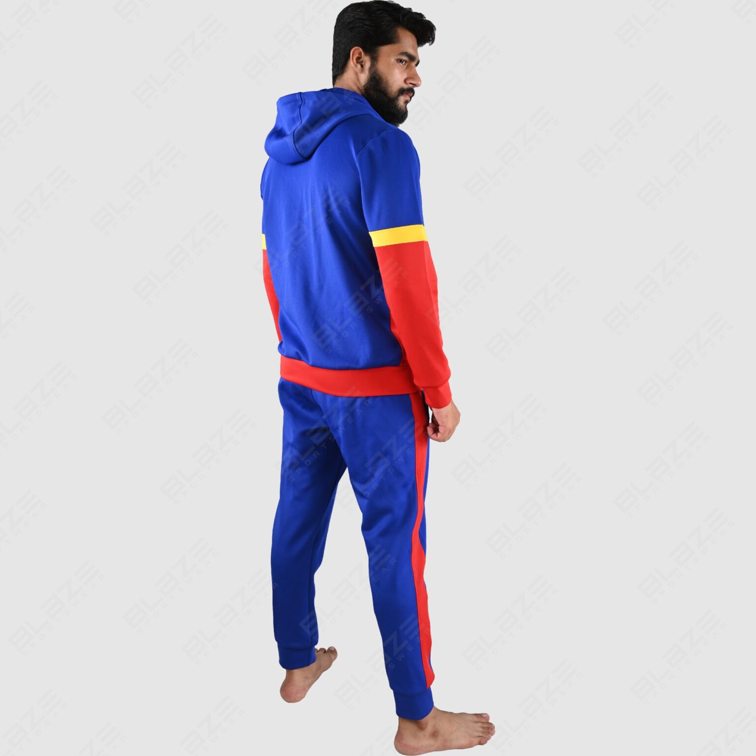BFW Men’s Zipper Tracksuit for Comfort & Style – Ideal for Gym, Sports, and Casual Wear - Multicolor - BFW-TS-1506 - Image 3