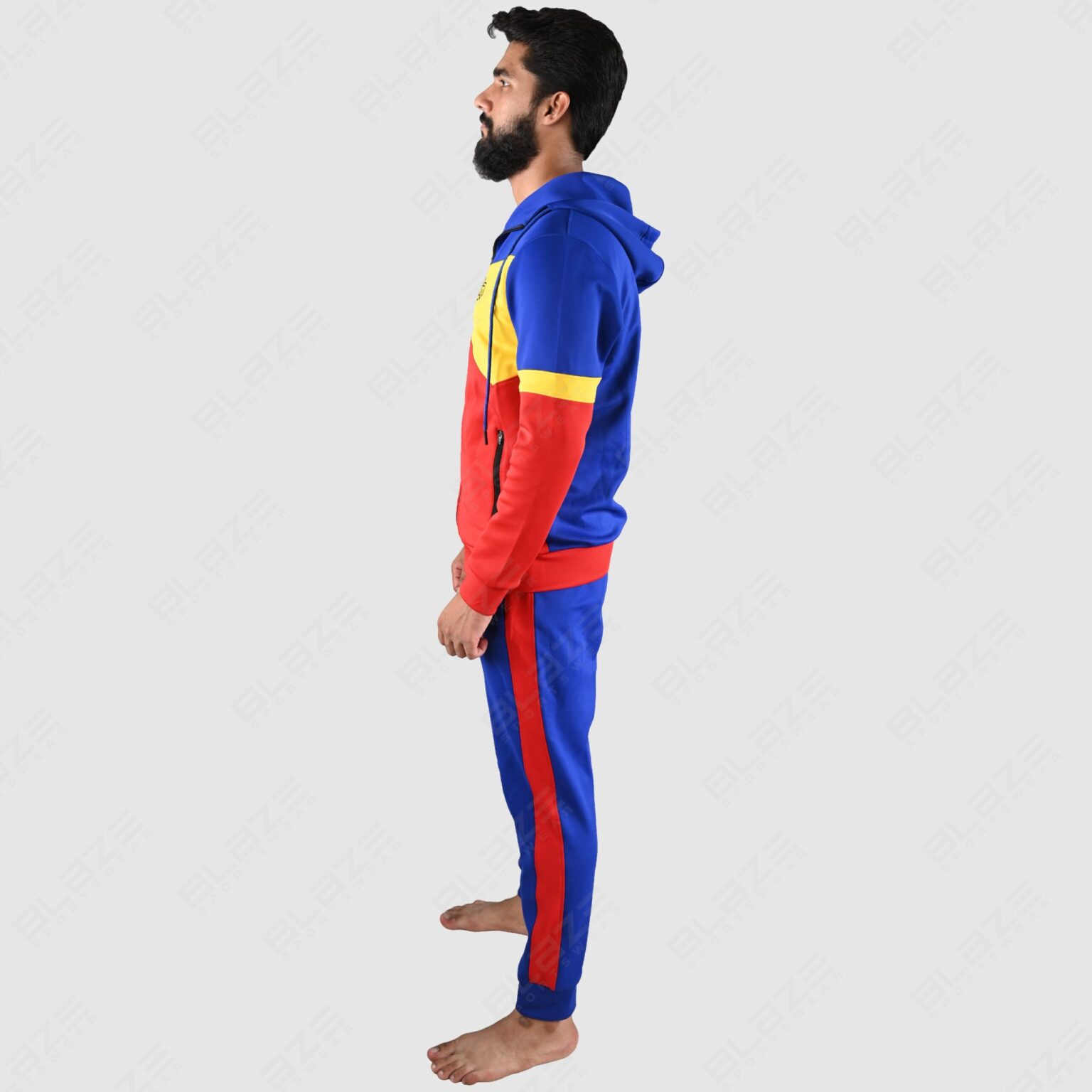 BFW Men’s Zipper Tracksuit for Comfort & Style – Ideal for Gym, Sports, and Casual Wear - Multicolor - BFW-TS-1506 - Image 7