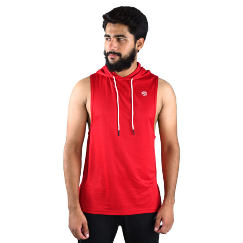 Men’s Sleeveless Hoodie – Athletic, Stylish & Lightweight - BFW-SLH-26016
