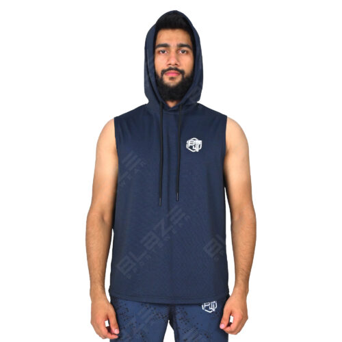 Men’s Sleeveless Hoodie – Athletic, Stylish & Lightweight - BFW-SLH-26017