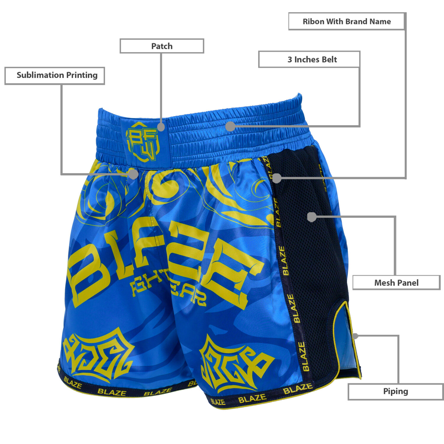 BFW Muay Thai Shorts – High-Performance Gear - Image 6