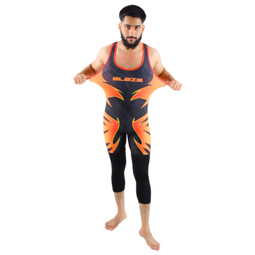 Men’s Wrestling Singlet – Sublimated Performance Gear - BFW-WST-0307