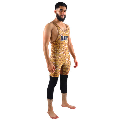 Men’s Wrestling Singlet – Sublimated Performance Gear - BFW-WST-0304