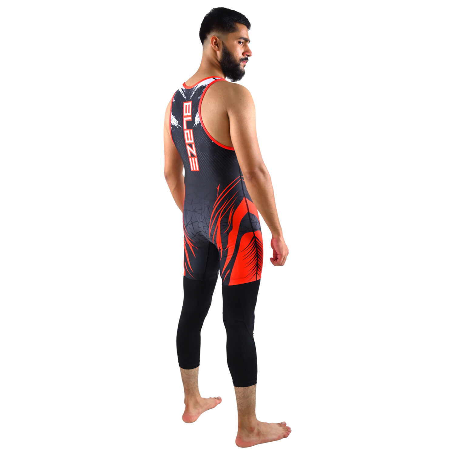 Men’s Wrestling Singlet – Sublimated Performance Gear - BFW-WST-0302 - Image 2