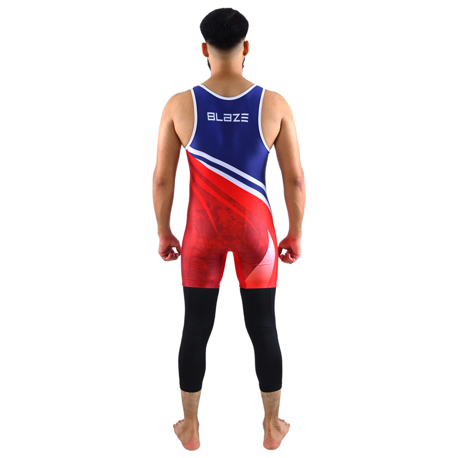 Men’s Wrestling Singlet – Sublimated Performance Gear - BFW-WST-0301 - Image 2